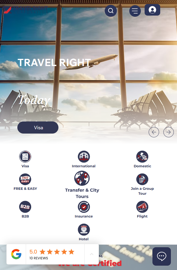 Travel Right Custom Platform Logic Development