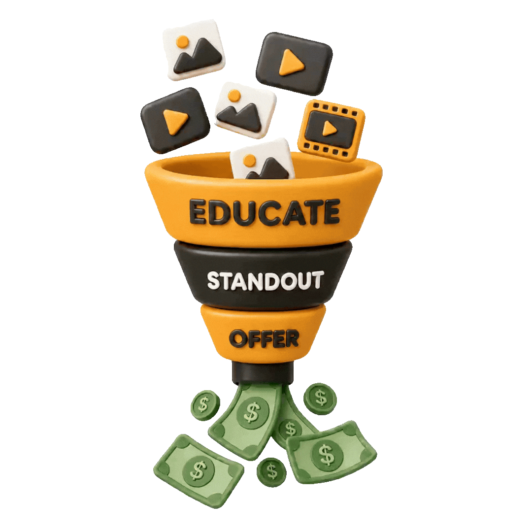 Animated Money Funnel